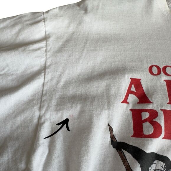 Vintage Treasure Island Casino Tshirt Hotel Demolition Las Vegas T-Shirt XL - Picture 4 of 8